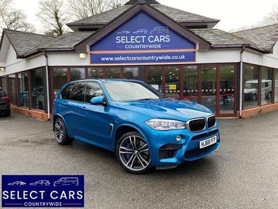 Used BMW X5 M Shadowline 575 HP (422 kW) 2018 Blue SUV
