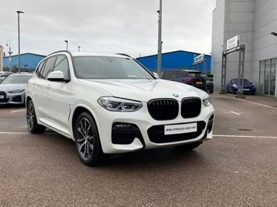 White Used 2021 BMW X3 M Sport SUV | £28,531 (Expensive)
