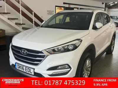 Used Hyundai Tucson SE 132 HP (97 kW) 2016 White SUV