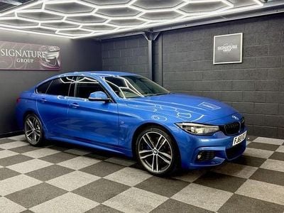 Usado BMW 420 M Sport 190 HP (139 kW) 2018 Azul Coupé