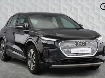 Black Used 2025 Audi Q4 e-tron Sport SUV | £36,850 (Fair price)