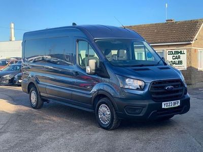 Used Ford Transit 130 HP (95 kW) 2023 Blue Van