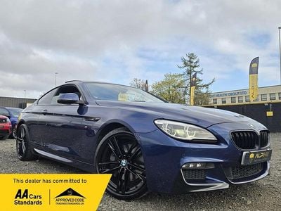 Begagnad BMW 640 M Sport 308 HK (226 kW) 2016 Blå Sportkupé