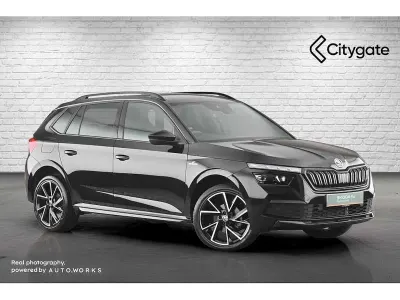 Used Skoda Kamiq Monte Carlo 110 HP (80 kW) 2024 Black magic pearl effect SUV