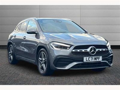 Grey Used 2021 Mercedes GLA180 AMG Line Premium Plus SUV | £28,990 (A bit pricey)