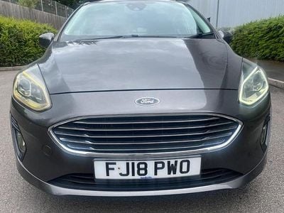 Grey Used 2018 Ford Fiesta Titanium Hatchback | £4,699 (Good price)