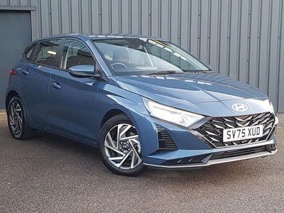 New Hyundai i20 Advanced 100 HP (73 kW) 2025 Blue Hatchback