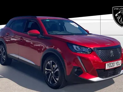Second-hand Peugeot 2008 Allure Premium 101 CP (74 kW) 2020 Roșu SUV