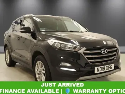 Używany Hyundai Tucson SE 132 KM (97 kW) 2018 Czarny SUV