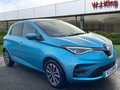 Blue Used 2021 Renault Zoe GT-Line Hatchback | £10,295 (Fair price)