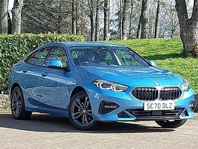 Used BMW 218 Sport Line 140 HP (102 kW) 2021 Blue Coupe