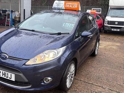 Used Ford Fiesta Titanium 2012 Blue Hatchback