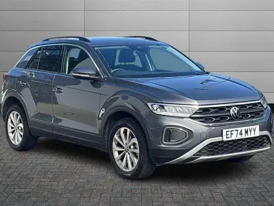 Usado VW T-Roc Match 115 HP (84 kW) 2024 Cinzento SUV