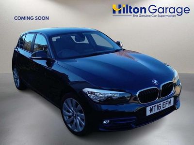 Used BMW 118 Sport Line 2016 Blue Hatchback