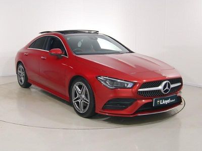 Used Mercedes CLA180 AMG Line Premium Plus 136 HP (100 kW) 2022 Red Sedan
