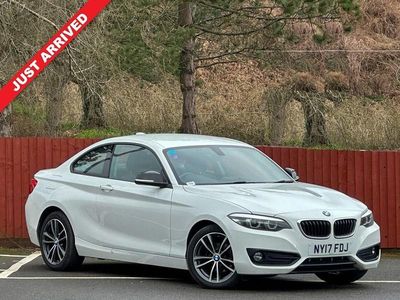 Used BMW 218 Sport Line 150 HP (110 kW) 2017 White Coupe