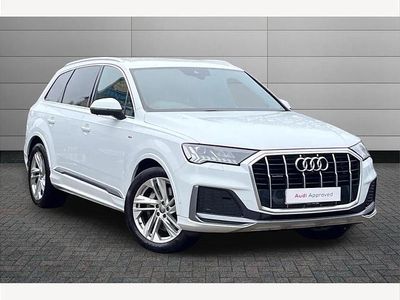 Used Audi Q7 S-Line 286 HP (210 kW) 2019 White SUV