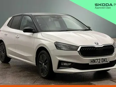 Used Skoda Fabia Colour Edition 108 HP (79 kW) 2022 White Hatchback