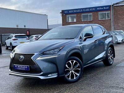 Grey Used 2017 Lexus NX300h Sport Line SUV | £17,995 (Fair price)