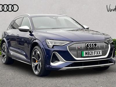 Used Audi e-tron Advanced 369 kW (503 HP) 2021 Blue SUV