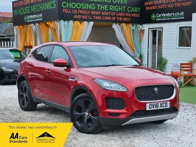 Used Jaguar E-Pace S 180 HP (132 kW) 2018 Red SUV