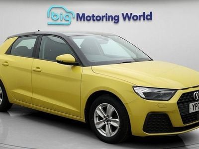 Used Audi A1 Sportback 95 HP (69 kW) 2021 Yellow Hatchback