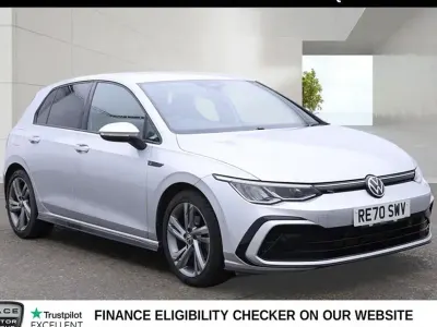 Used VW Golf VII R-line 147 HP (108 kW) 2020 Silver Hatchback
