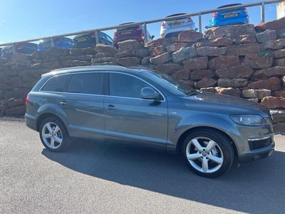 used Audi Q7 3.0 TDI Quattro 240 S Line 5dr Tip Auto 7 SEAT NICE DRIVE CHEAP 4x4