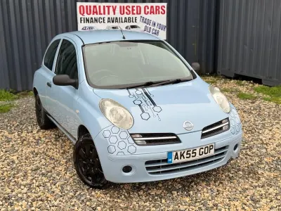 Used Nissan Micra S 79 HP (58 kW) 2005 Blue Hatchback