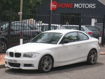 Used BMW 120 Coupé Sport Line 177 HP (130 kW) 2013 White Coupe