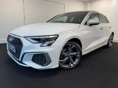 Used Audi A3 Sportback S-Line 110 HP (80 kW) 2023 Glacier white Hatchback