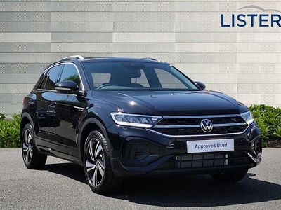Black Used 2025 VW T-Roc R-line SUV | £29,990 (Expensive)
