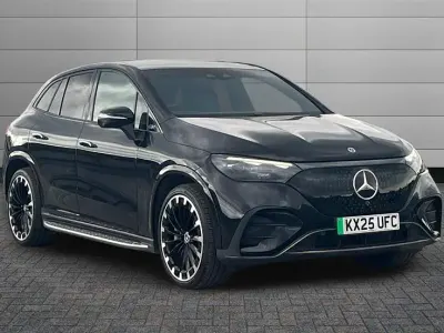 Used Mercedes EQE350 AMG line 214 kW (292 HP) 2025 Obsidian black Estate