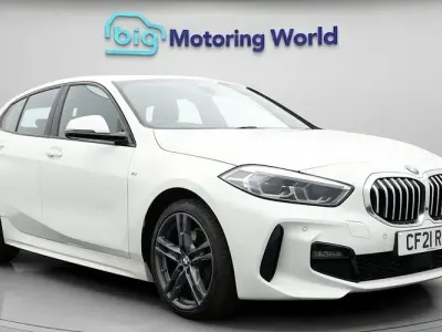 Used BMW 118 M Sport 136 HP (100 kW) 2021 White Hatchback