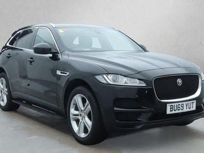 Black Used 2019 Jaguar F-Pace Prestige SUV | £16,599 (Fair price)