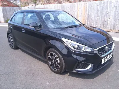 Used MG MG3 Exclusive 106 HP (77 kW) 2023 Black Hatchback