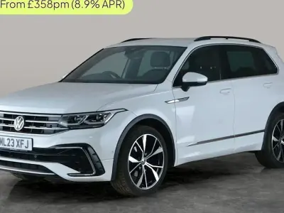 Used VW Tiguan R-line 150 HP (110 kW) 2023 White SUV