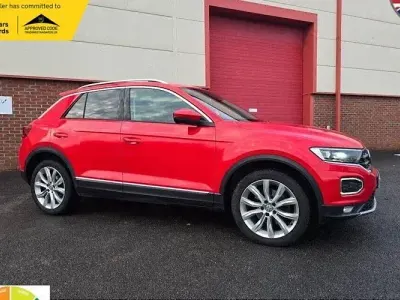 Used VW T-Roc SEL 150 HP (110 kW) 2018 Red SUV