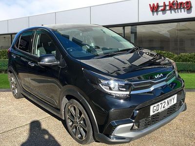 Used Kia Picanto X-Line 66 HP (48 kW) 2023 Black Hatchback