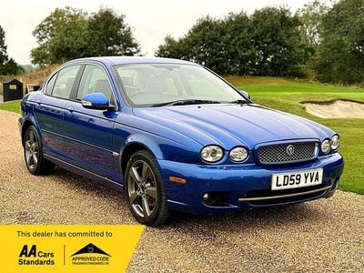 Used Jaguar X-type SE 130 HP (95 kW) 2009 Blue Sedan