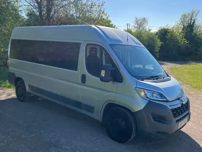 Used Citroën Relay 130 HP (95 kW) 2018 Silver Van