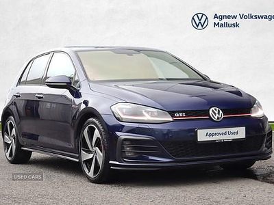 Blue Used 2017 VW Golf VII GTI Hatchback | £16,490 (Fair price)