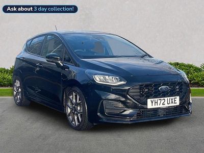 Black Used 2022 Ford Fiesta ST-Line Hatchback | £14,295 (Fair price)