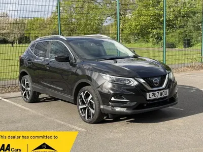 Used Nissan Qashqai Tekna 115 HP (84 kW) 2018 Black SUV