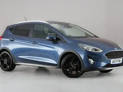 Used Ford Fiesta Active X 125 HP (91 kW) 2021 Blue Hatchback