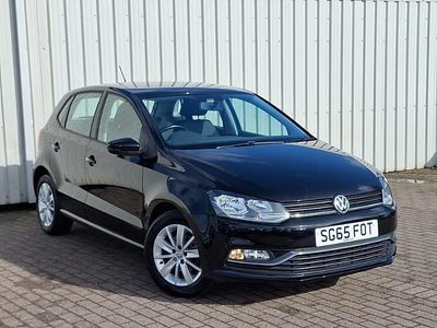 Used VW Polo SE 60 HP (44 kW) 2015 Black Hatchback