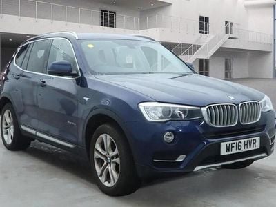 Used BMW X3 xLine 190 HP (139 kW) 2016 Blue SUV