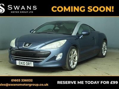 Used Peugeot RCZ GT 156 HP (114 kW) 2010 Blue Coupe