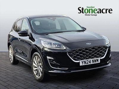 Black Used 2024 Ford Kuga Vignale SUV | £23,995 (A bit pricey)