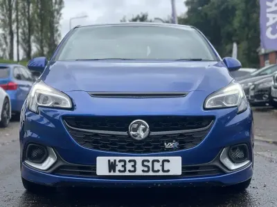 Begagnad Vauxhall Corsa 202 HK (148 kW) 2016 Blå Halvkombi